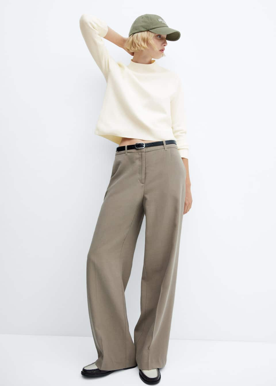 High collar sweater - Laurel Morgan