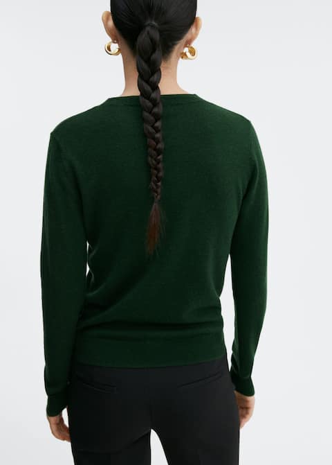 High collar wool sweater - Laurel Morgan