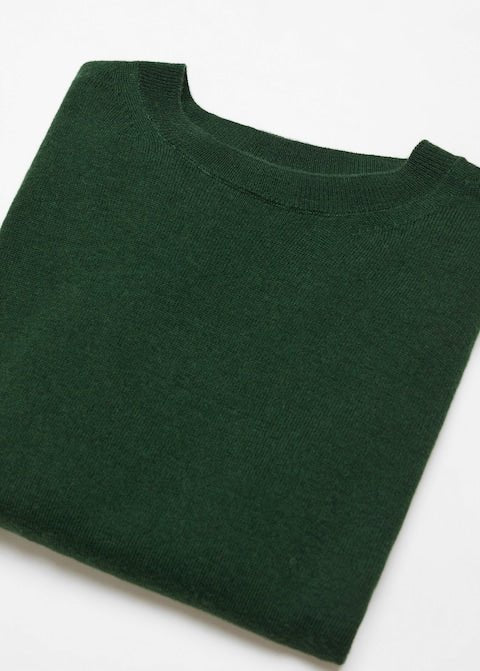 High collar wool sweater - Laurel Morgan