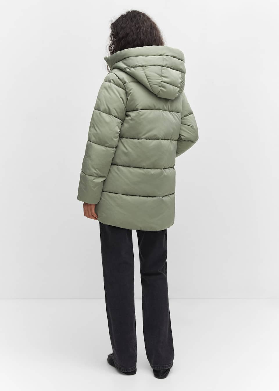 Hood quilted coat - Laurel Morgan