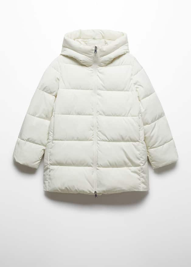 Hood quilted coat - Laurel Morgan