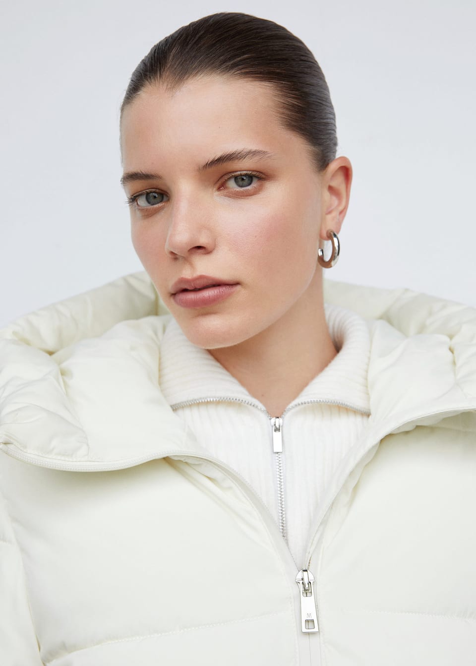 Hood quilted coat - Laurel Morgan