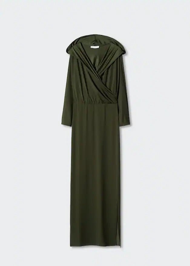 Hooded long dress - Laurel Morgan