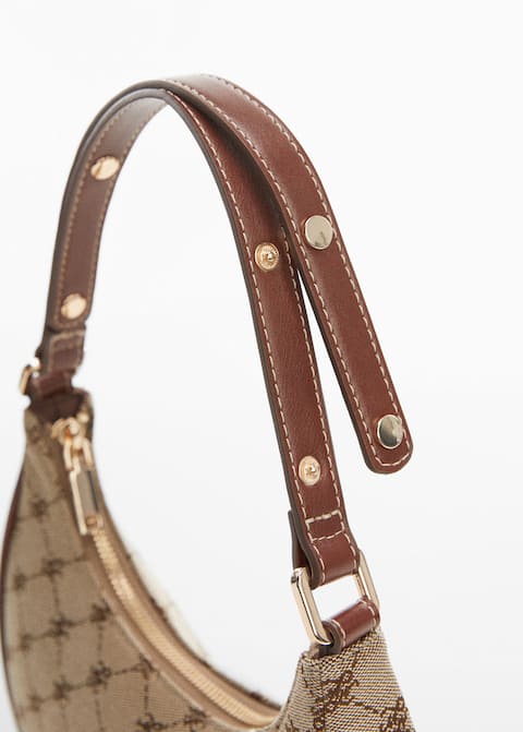 Jacquard shoulder bag - Laurel Morgan