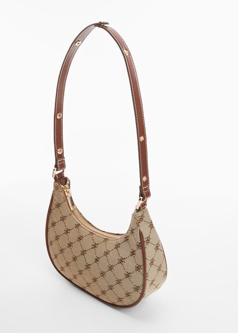 Jacquard shoulder bag - Laurel Morgan