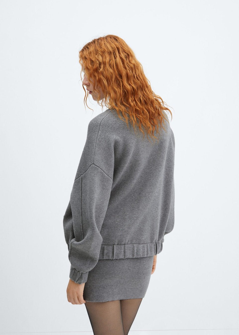 Knitted bomber jacket - Laurel Morgan