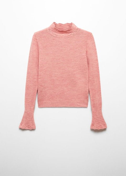 Knitted cropped sweater - Laurel Morgan