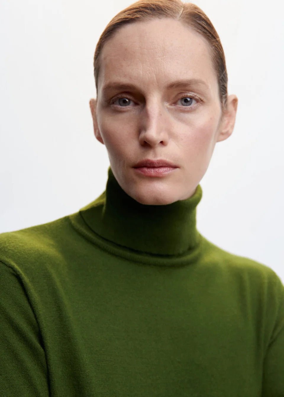 Knitted turtleneck dress - Laurel Morgan