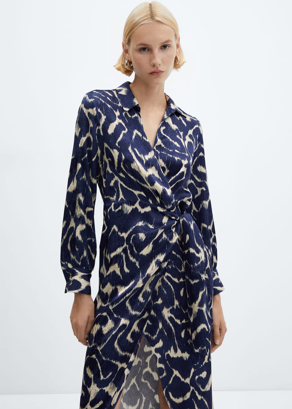 Knot print dress - Laurel Morgan