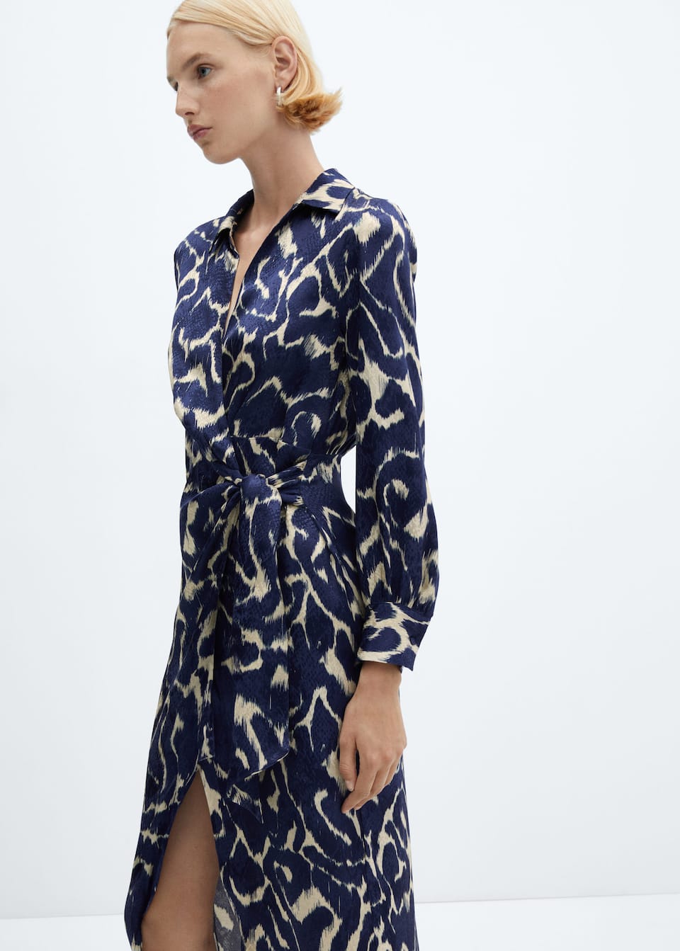 Knot print dress - Laurel Morgan