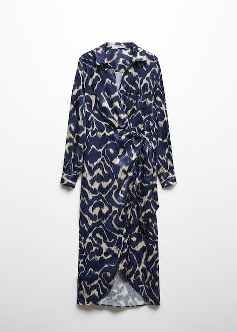 Knot print dress - Laurel Morgan