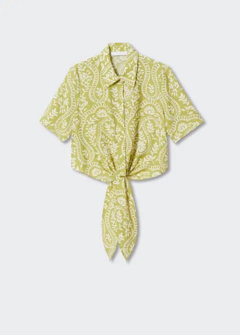 Knot printed shirt - Laurel Morgan