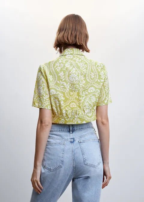 Knot printed shirt - Laurel Morgan