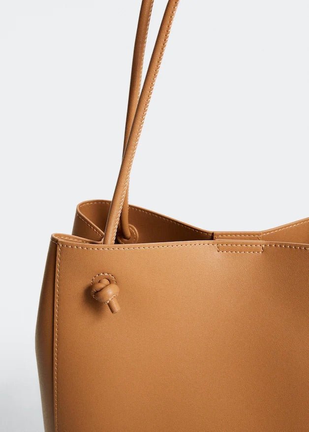 Knots pleated shopper bag - Laurel Morgan