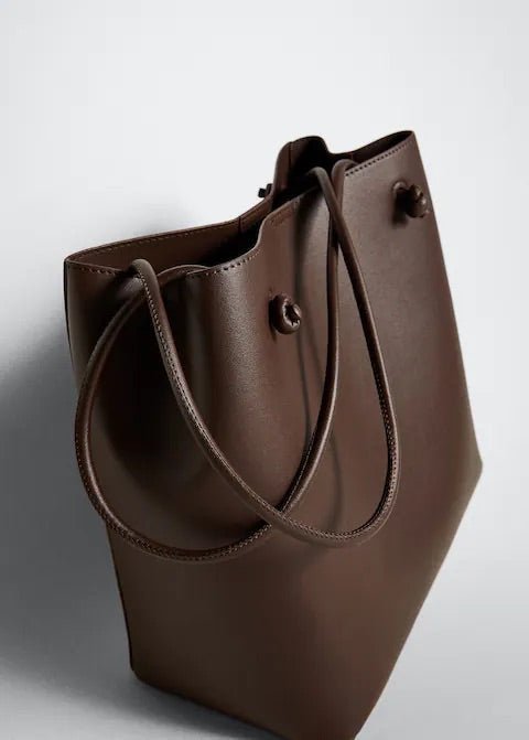 Knots pleated shopper bag - Laurel Morgan