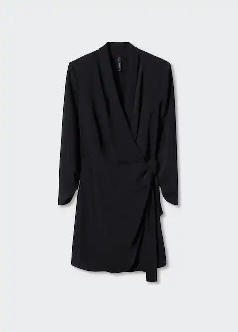 Knotted wrap dress - Laurel Morgan