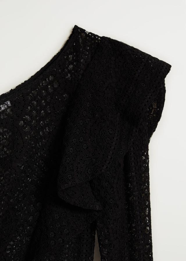 Lace detail top - Laurel Morgan