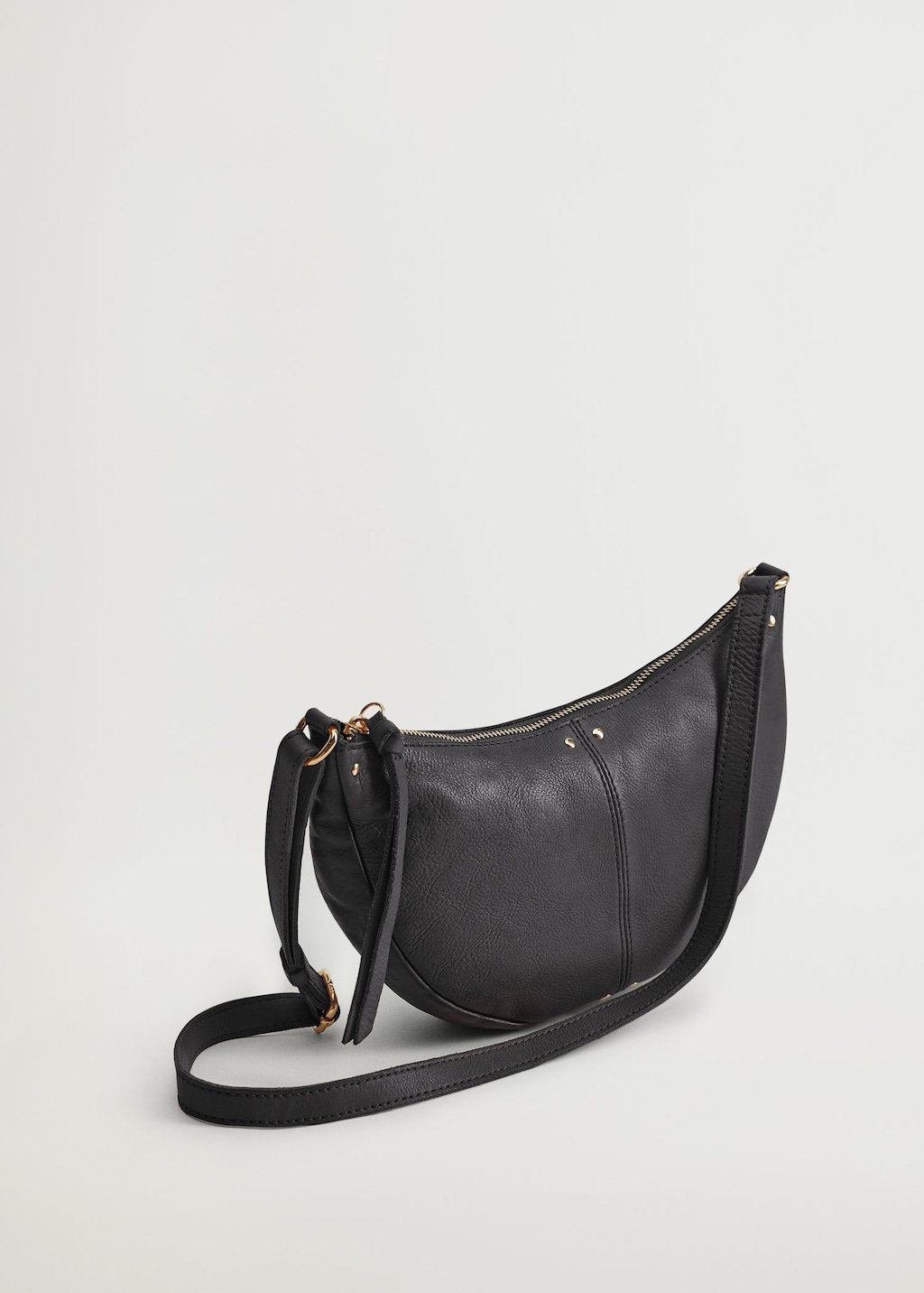 Leather cross body bag