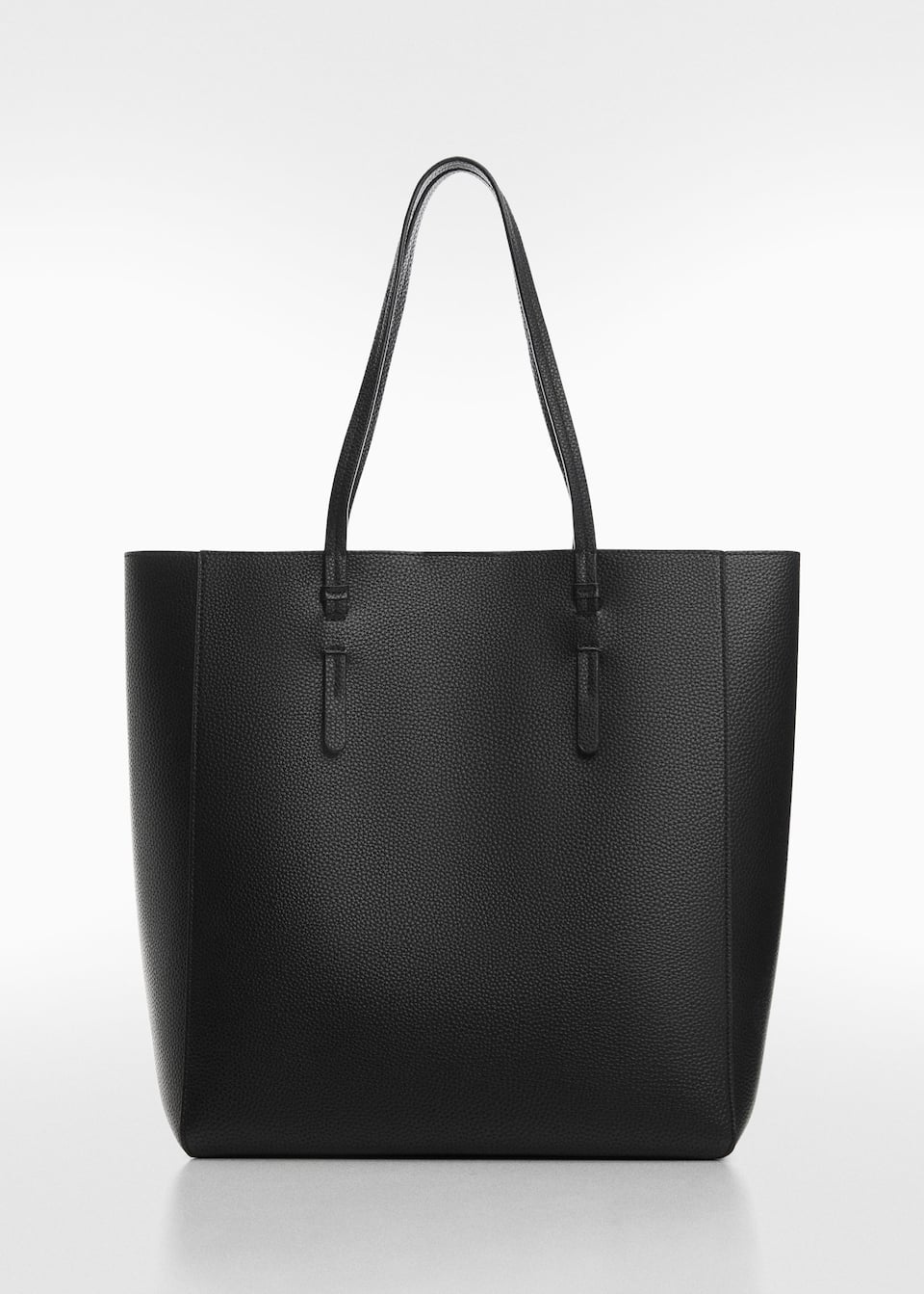 Leather-effect shopper bag - Laurel Morgan