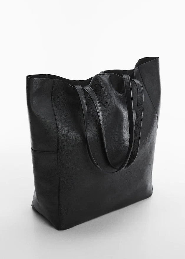 Leather shopper bag - Laurel Morgan