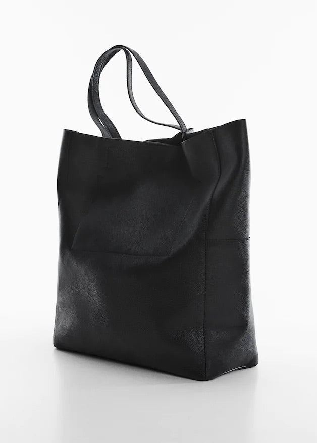 Leather shopper bag - Laurel Morgan