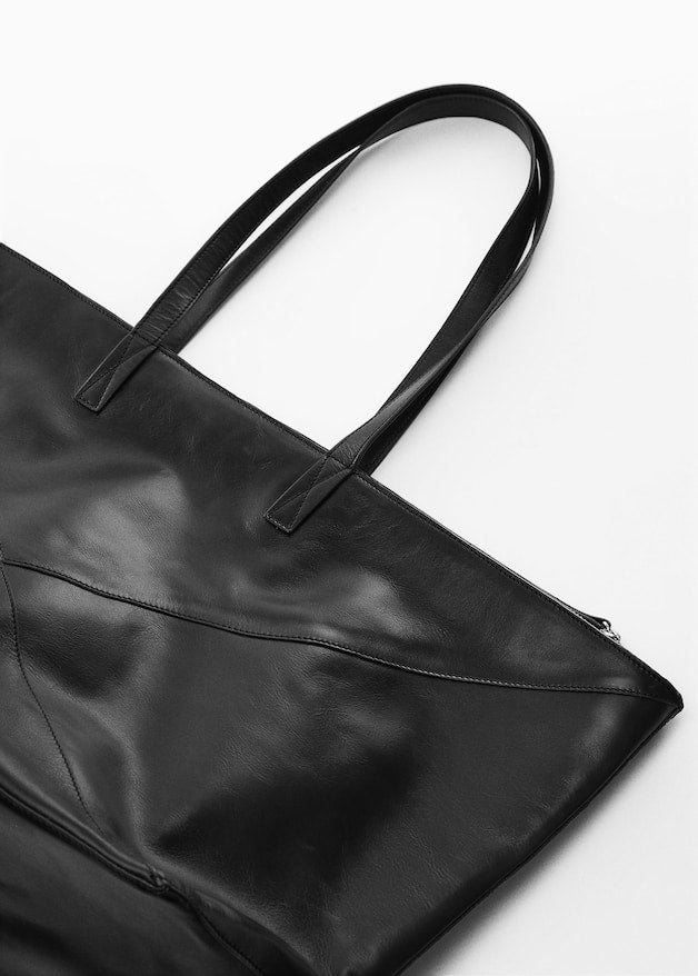 Leather shopper bag - Laurel Morgan