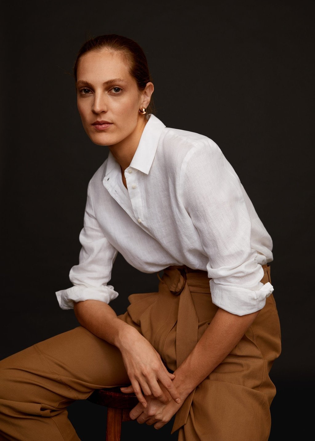 Linen 100% shirt - Laurel Morgan