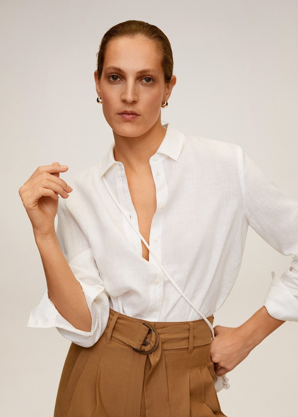 Linen 100% shirt - Laurel Morgan