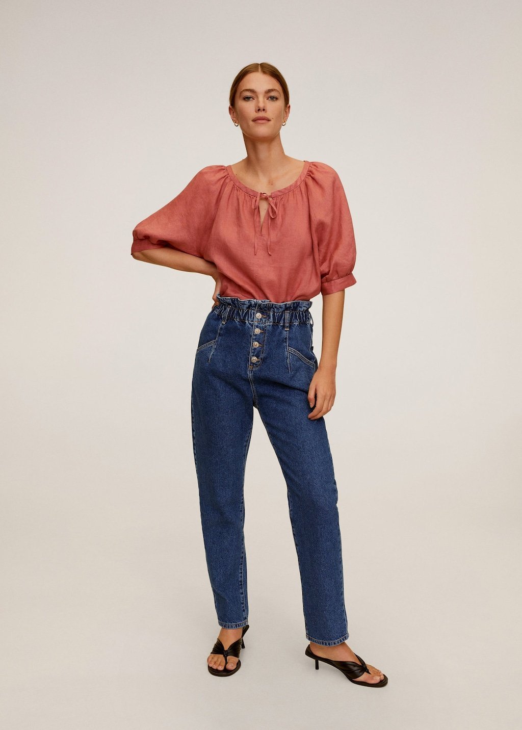 Linen blouse - Laurel Morgan