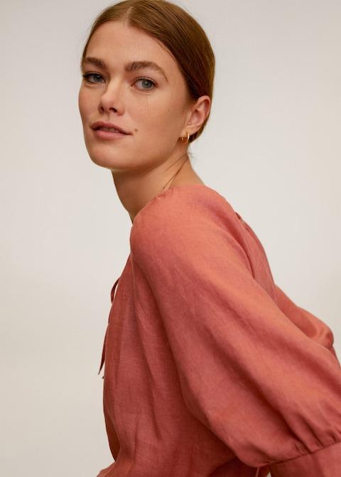 Linen blouse - Laurel Morgan