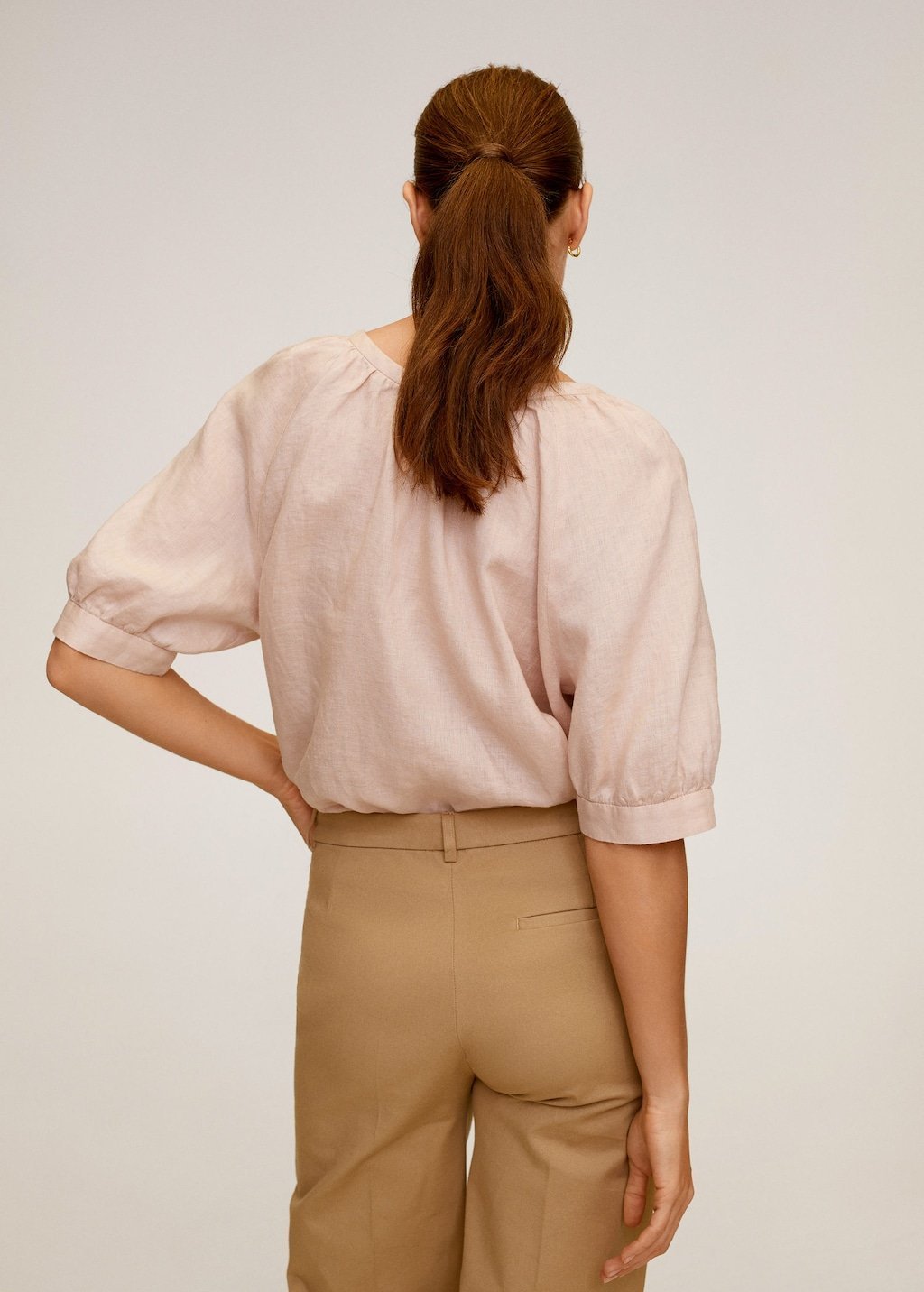 Linen blouse - Laurel Morgan