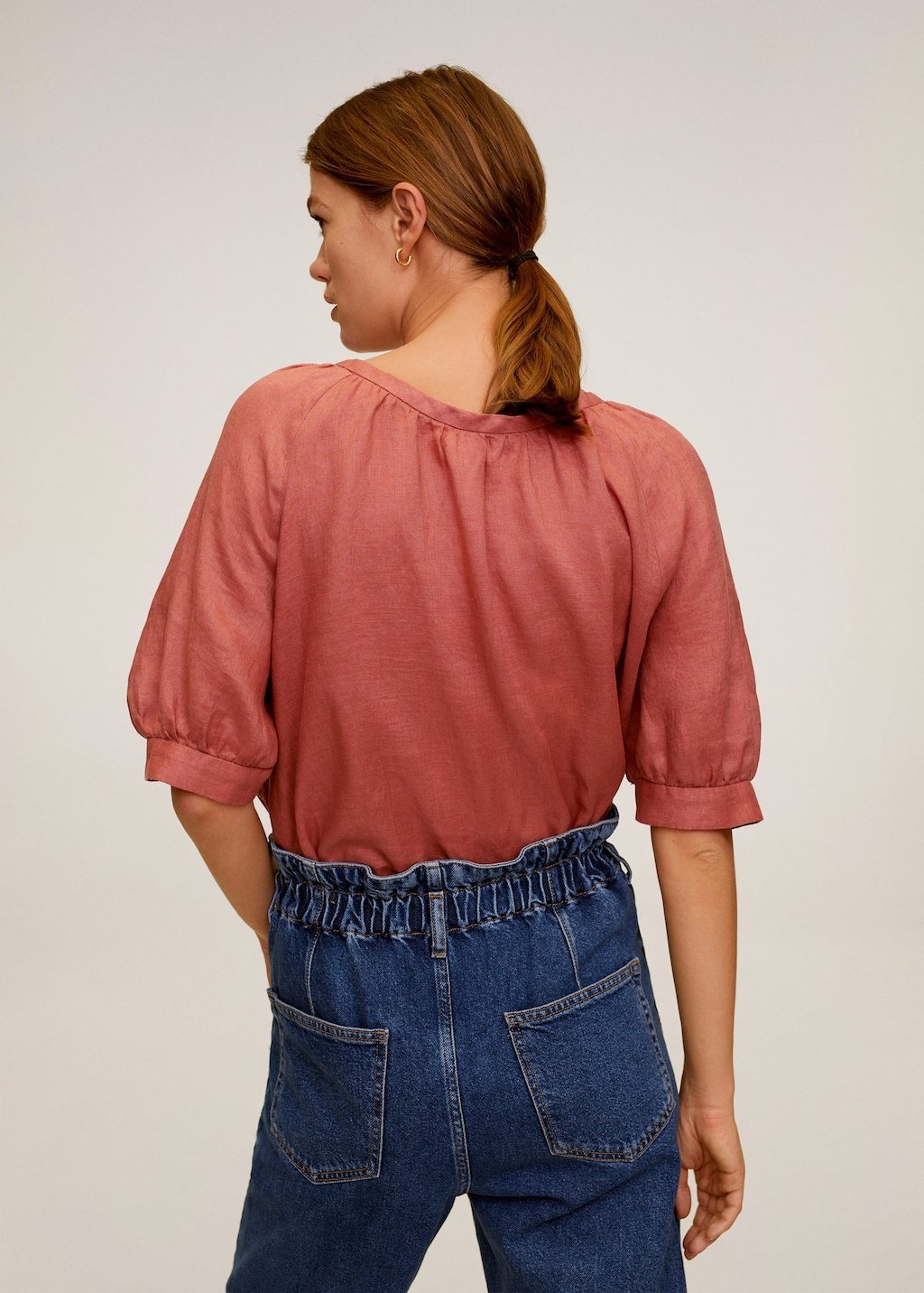 Linen blouse - Laurel Morgan