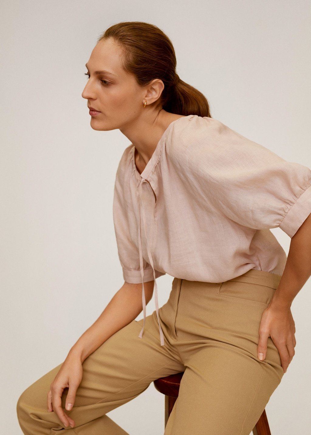 Linen blouse - Laurel Morgan