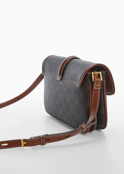 Logo printed crossbody bag - Laurel Morgan