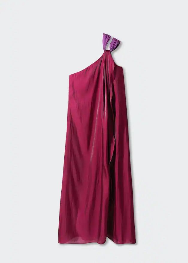 Long asymmetric dress - Laurel Morgan