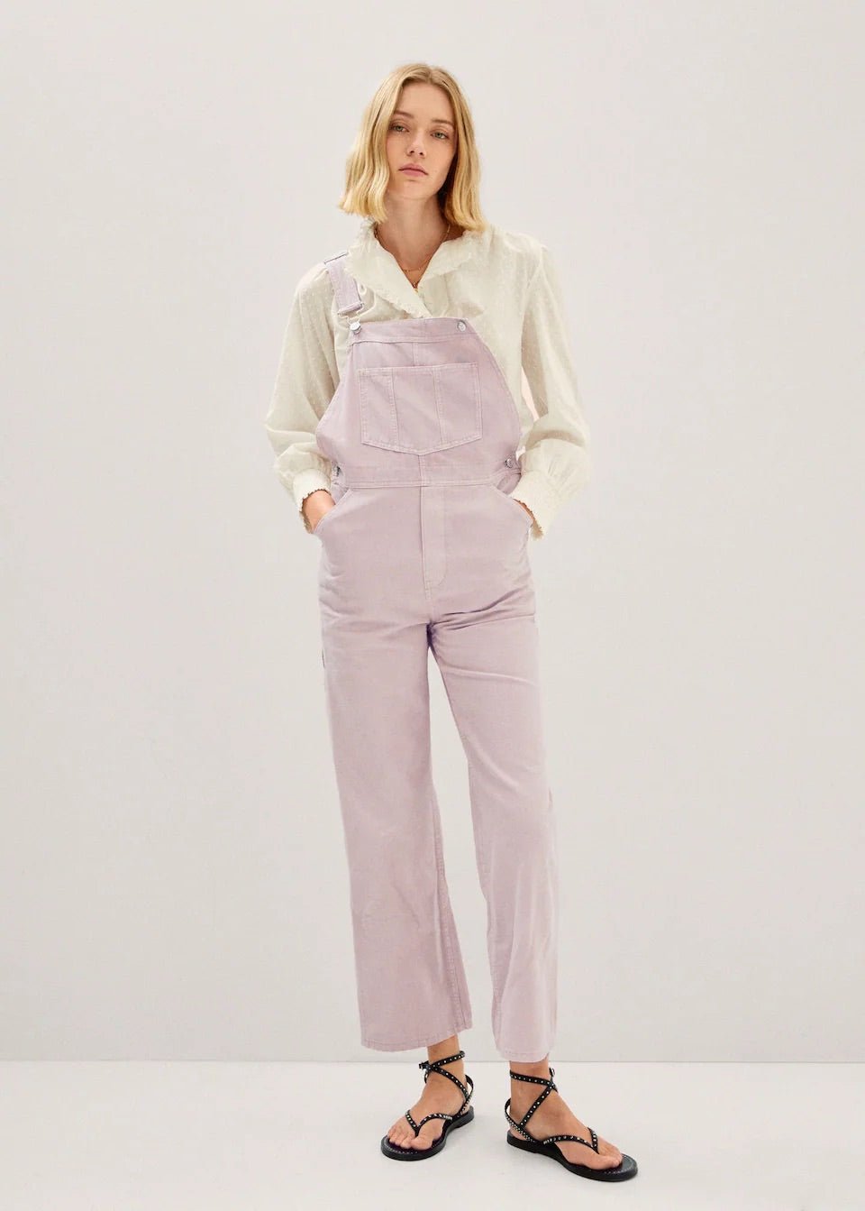 Long denim dungarees - Laurel Morgan