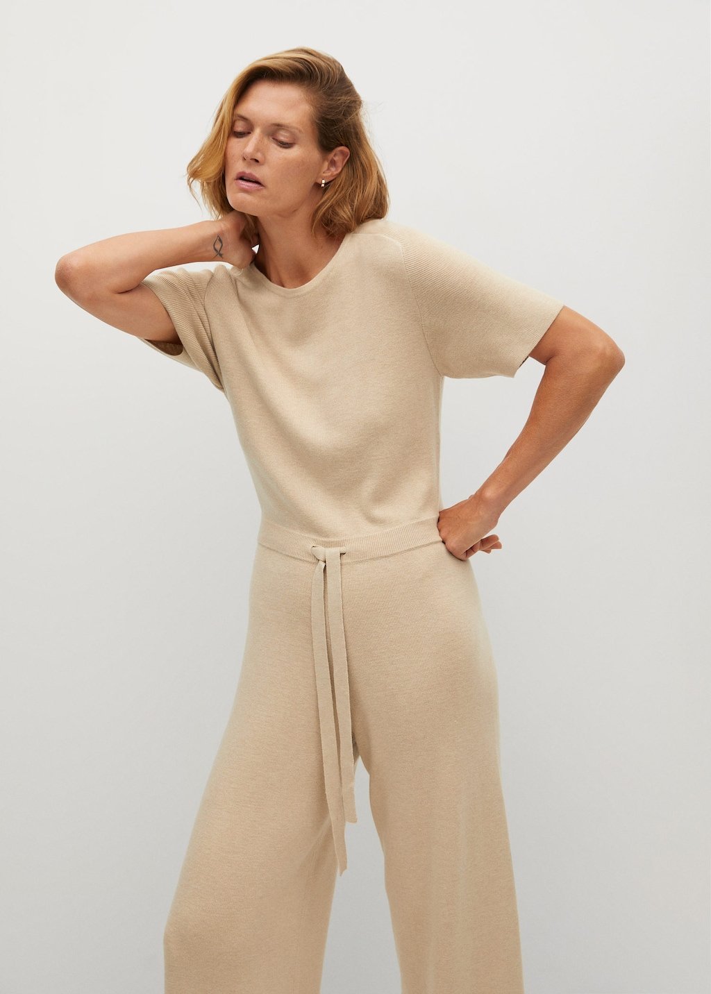 Long knit jumpsuit - Laurel Morgan