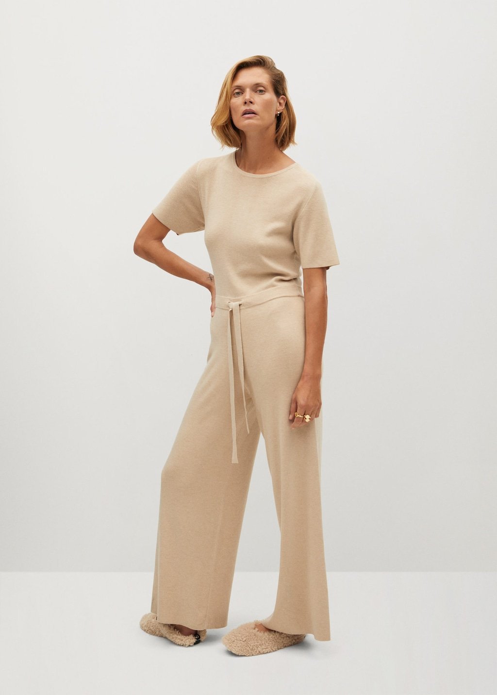 Long knit jumpsuit - Laurel Morgan