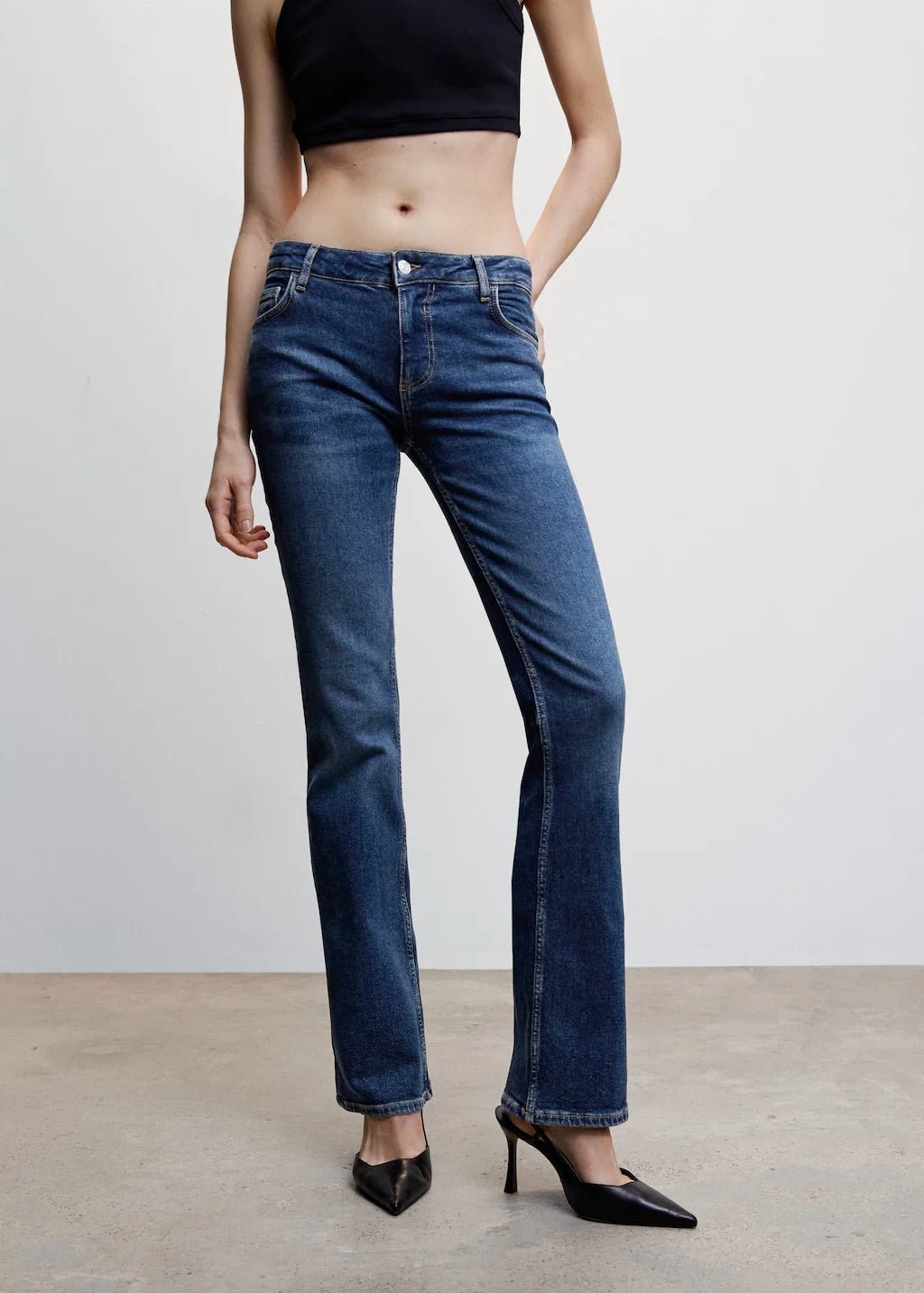 Low rise flare jeans - Laurel Morgan