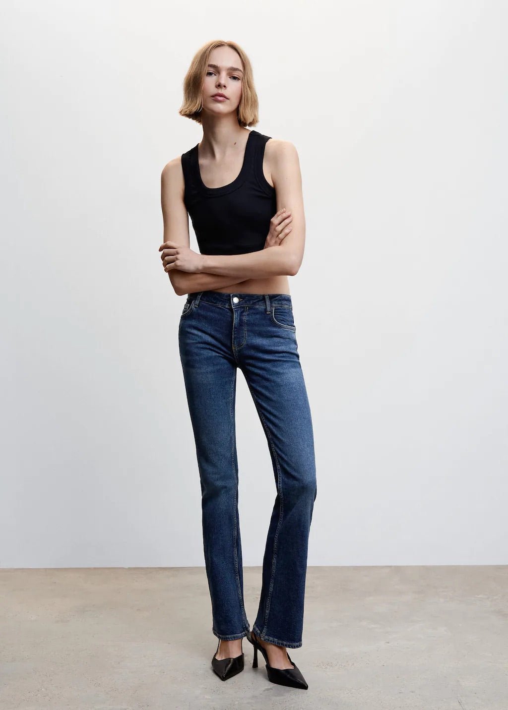 Low rise flare jeans - Laurel Morgan