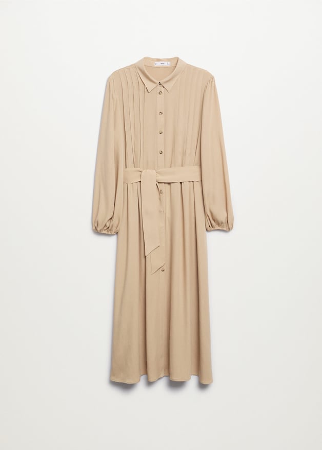 Lyocell pleated dress - Laurel Morgan