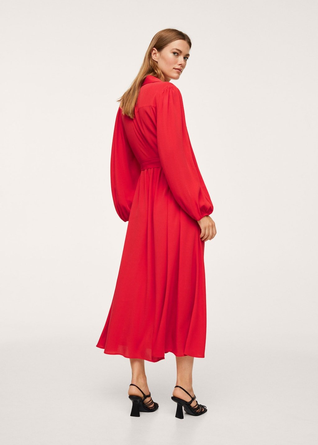 Lyocell pleated dress - Laurel Morgan