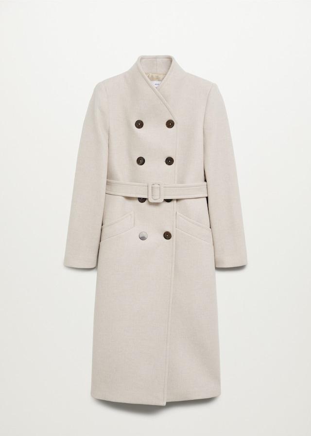 Manteco wool double-breasted coat - Laurel Morgan