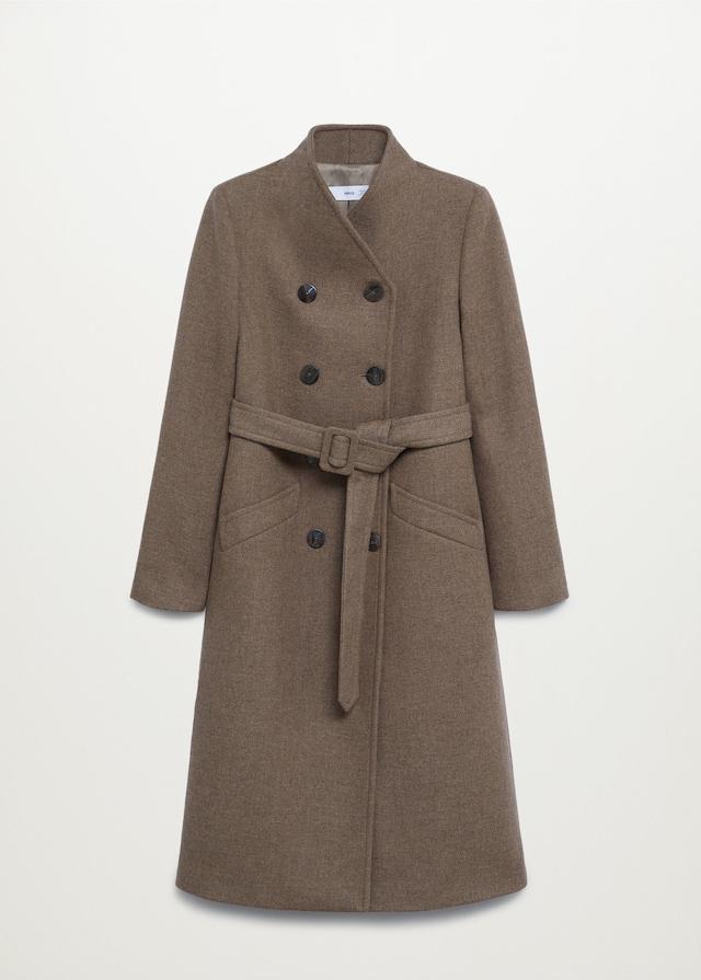 Manteco wool double-breasted coat - Laurel Morgan