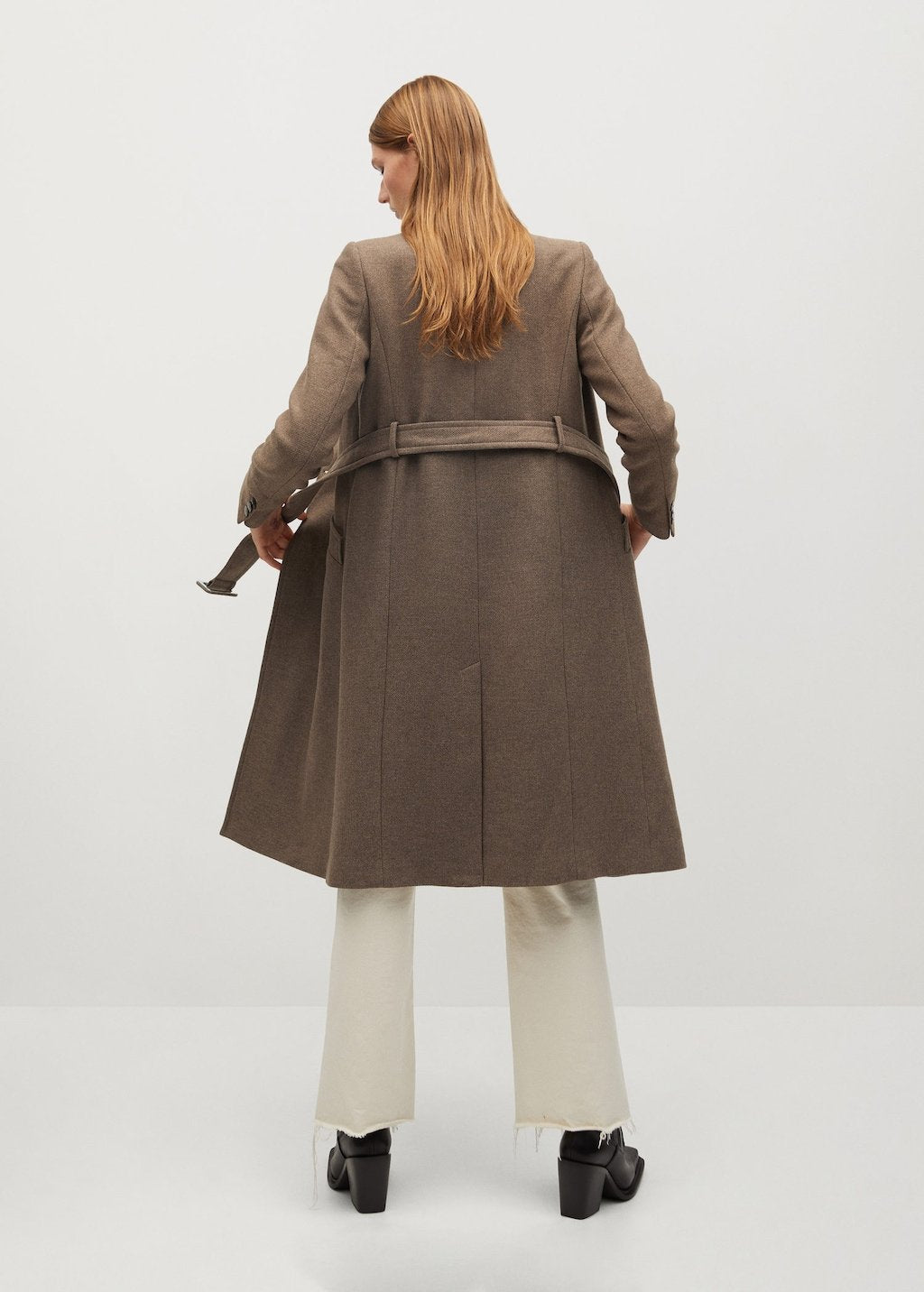 Manteco wool double-breasted coat - Laurel Morgan