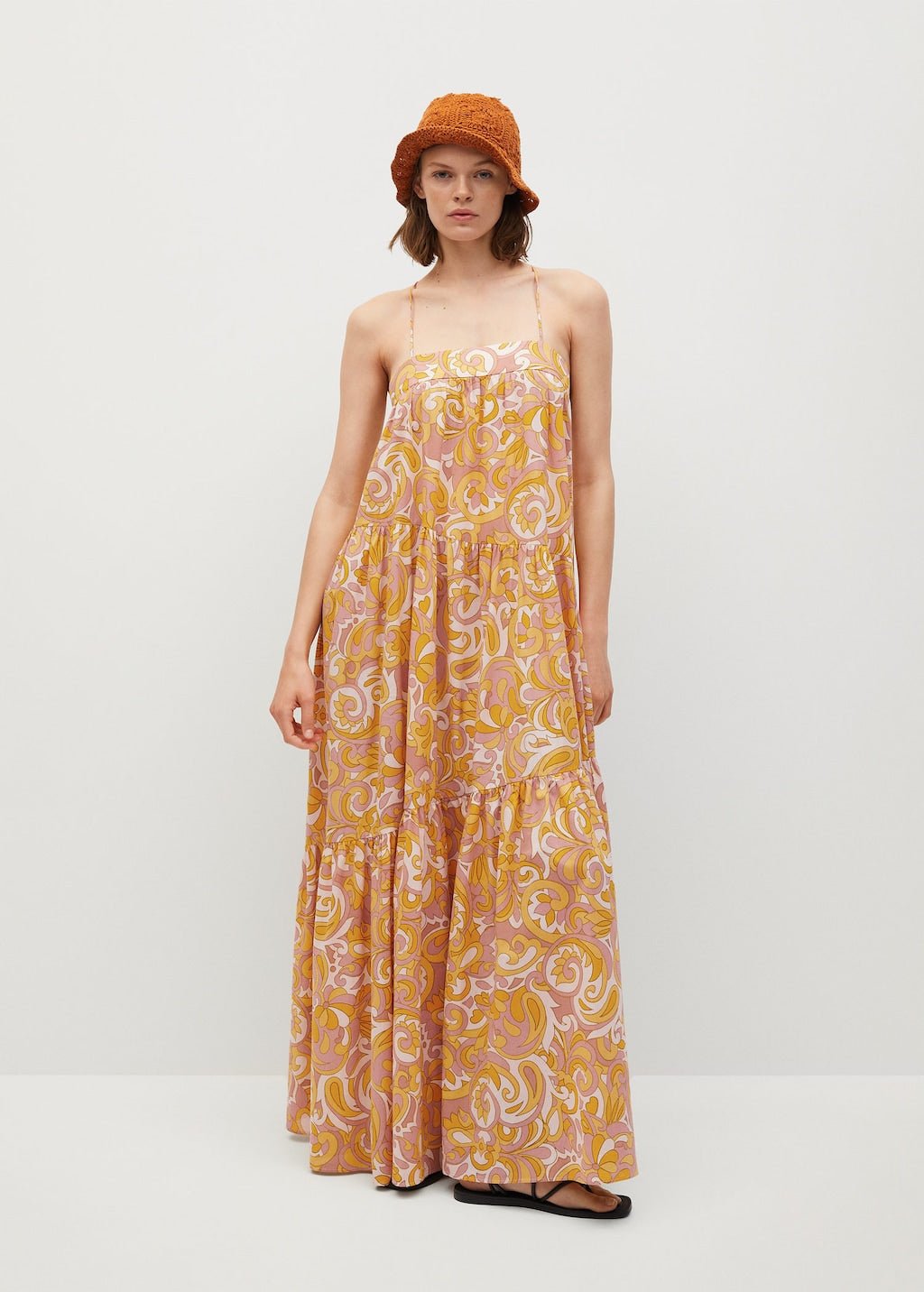 Maxi ruffles dress - Laurel Morgan