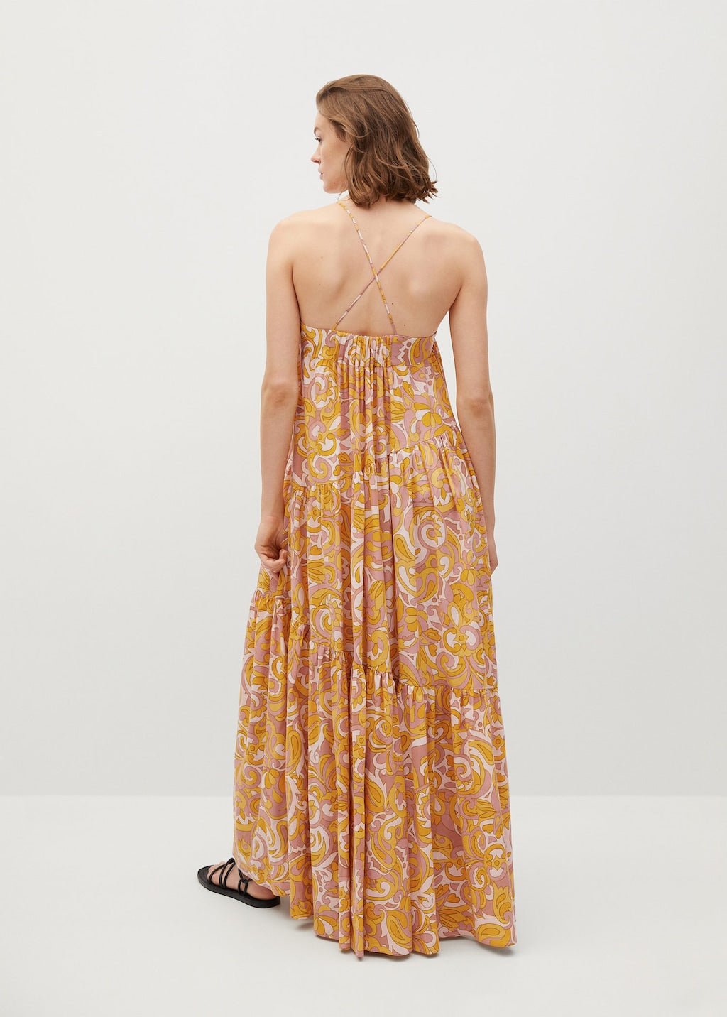 Maxi ruffles dress - Laurel Morgan