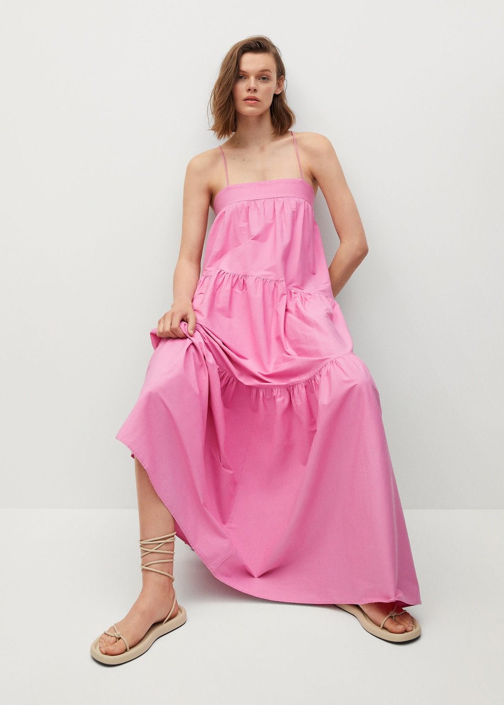 Maxi ruffles dress - Laurel Morgan