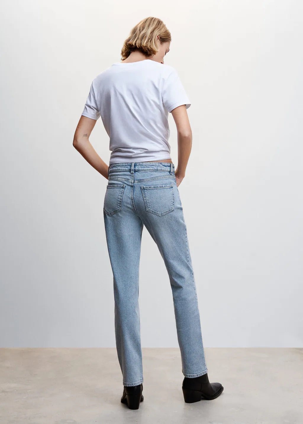 Medium comfort straight jeans - Laurel Morgan