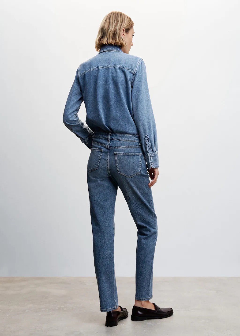 Medium comfort straight jeans - Laurel Morgan